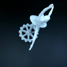 Picture of print of Spinning Ballerina CR-10 Extruder Knob This print has been uploaded by Li Wei Bing