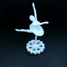 Picture of print of Spinning Ballerina CR-10 Extruder Knob This print has been uploaded by Li Wei Bing