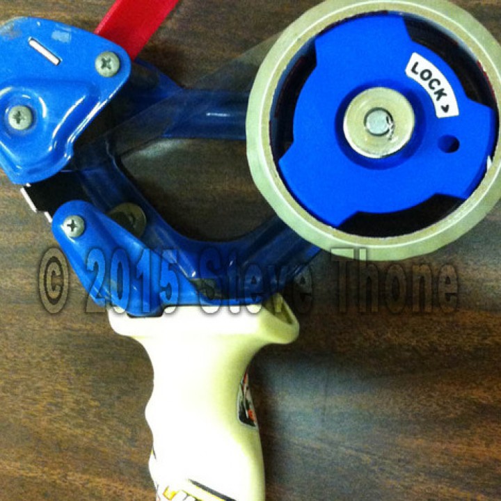 Locking Tape Dispenser Spool (Tape Gun Replacement Spool)