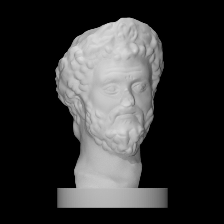 Head of the emperor Septimius Severus