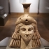 Vase representing a woman's head image