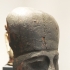 An Egyptian wood mummy mask image