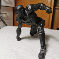 Picture of print of Iron Man MK42 - Super Hero Landing Pose --- with lights This print has been uploaded by AntoDelG