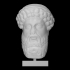 Fragmentary herm head of Hermes image