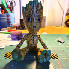Picture of print of Baby Groot Succulent Planter This print has been uploaded by Dale