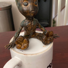 Picture of print of Baby Groot Succulent Planter This print has been uploaded by Ches Weldishofer