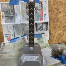 Picture of print of Thor Hammer 1:1 Scale