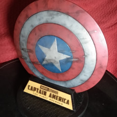 Picture of print of Captain America Shield
