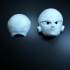 Frieza's Head Mask print image