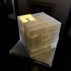 Picture of print of Pinkys puzzle cube