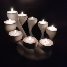 Picture of print of Lisa Candelabra