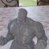 Hulk bust print image