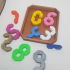 10 Digits Puzzle (Tricky Number Puzzle) print image