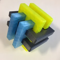 Picture of print of Gordian's Knot 3D Puzzle