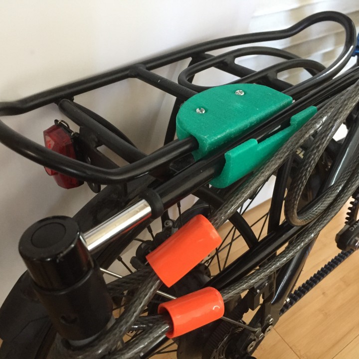 bike rack lock cable