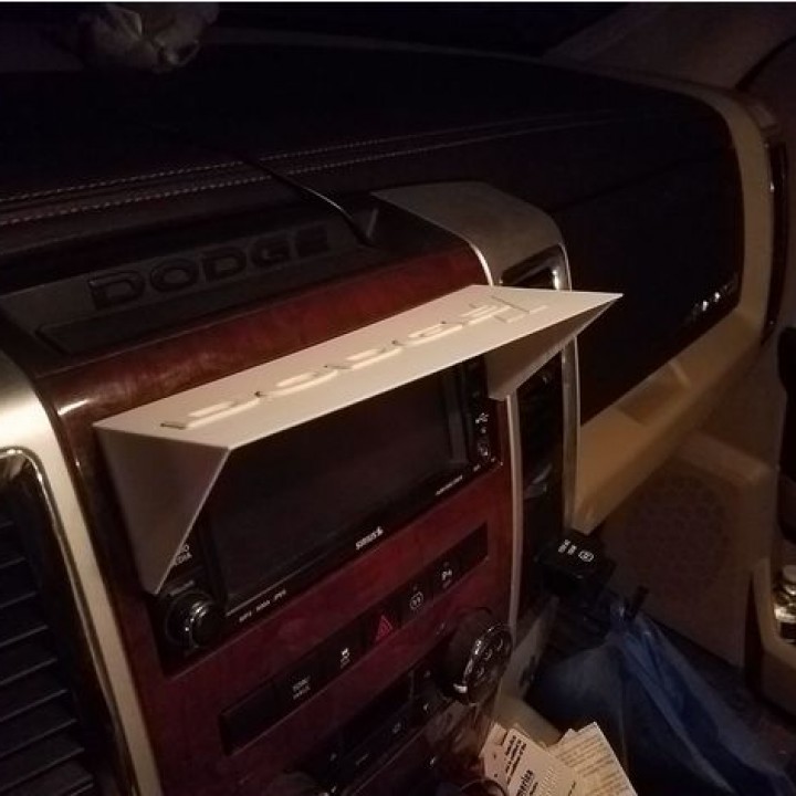 2011 -2018 Dodge Ram Radio Shield