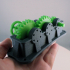 Industrial Spur Gearbox / Gear Reducer (Cutaway version) print image