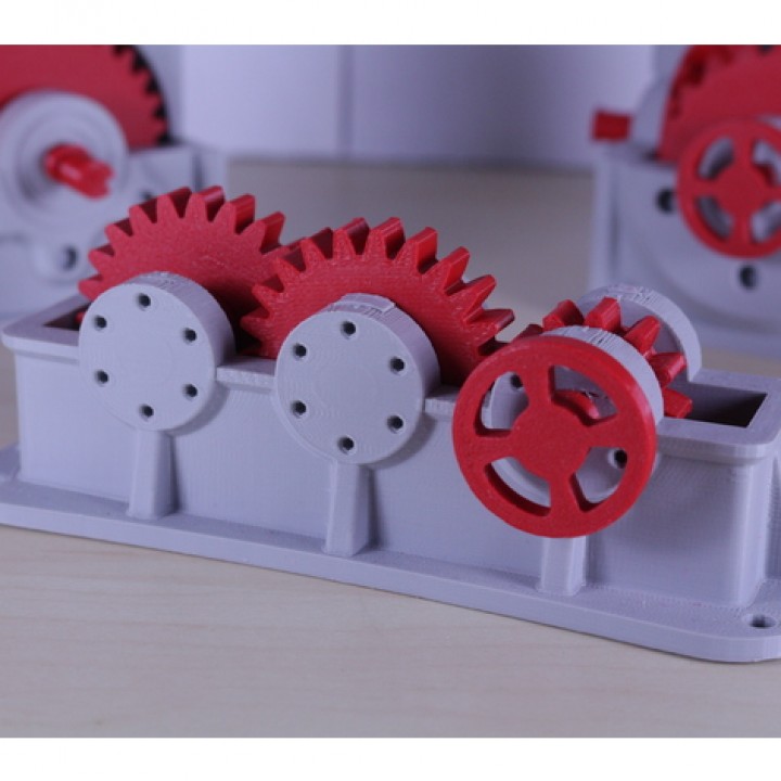 Free STL file Worm Gear Boxes 1:10/1:15/1:20 🪱・3D printable