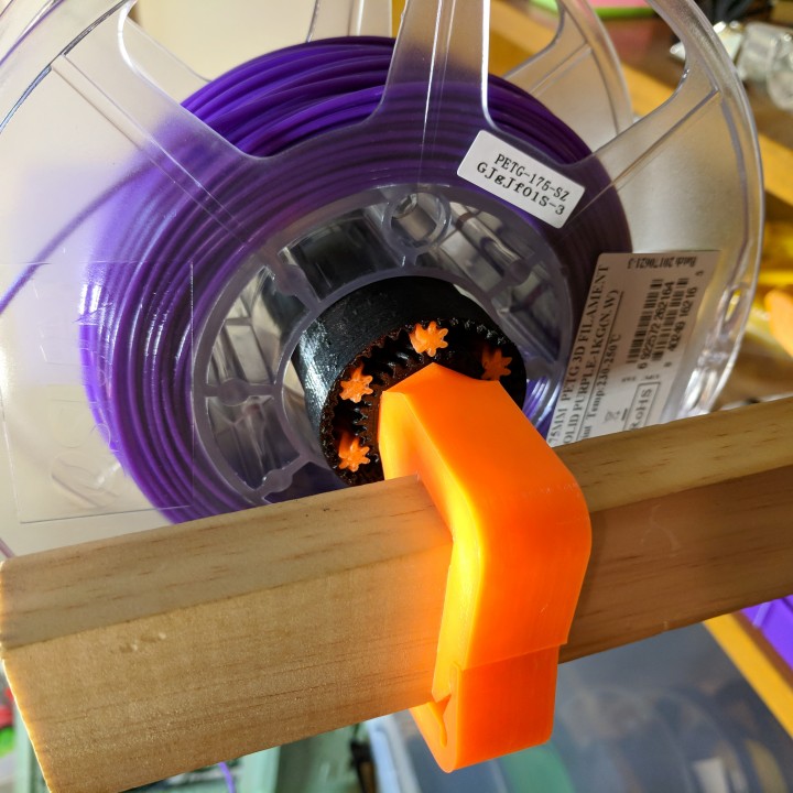3D Printed Gear Bearing Spool holder