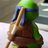 Little Turtle Warrior - Bo Staff print image