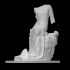 Statue of Hermaphrodite from a group with a head of a Satyr image
