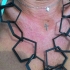 Necklace with pentagonal links image