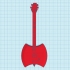 Marceline's Guitar Cosplay Prop image