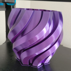 Picture of print of Twisted Hexagon Vase