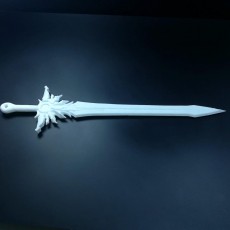 Picture of print of Diablo Tyrael sword