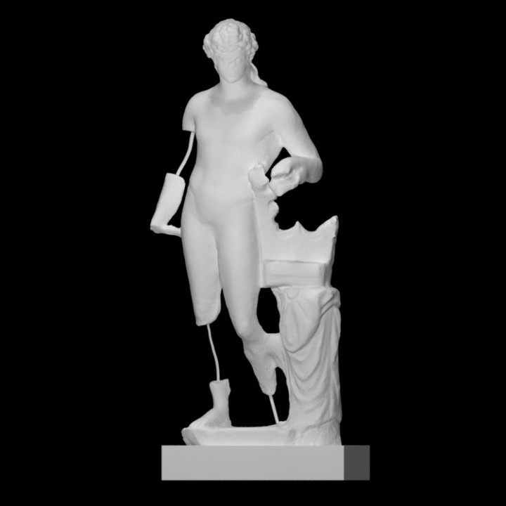 Statue of Apollo Kitharodos (ApolloCitharoedus), the Lyre-Player