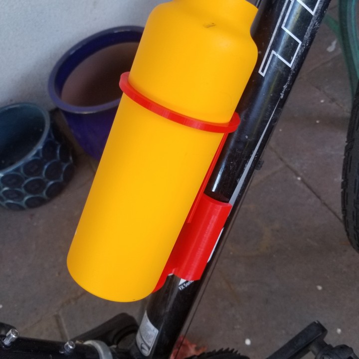 Bike water bottle holder