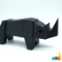Magnetic Rhino Toy image