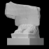 Lower part of a statue image
