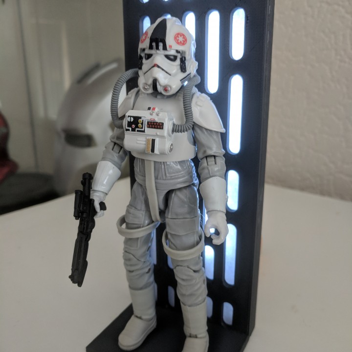 star wars display stand for black series Death Star background