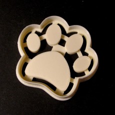 Picture of print of Dog Footprint Cookie Cutter This print has been uploaded by Vaclav Krmela