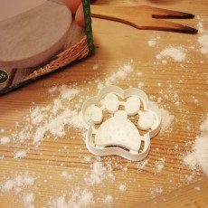 Picture of print of Dog Footprint Cookie Cutter This print has been uploaded by Kis Karoly