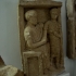Relief with a seated man and a kid image