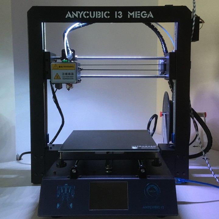 Anycubic i3 Mega Lightning with Neopixel-Strip and NodeMCU