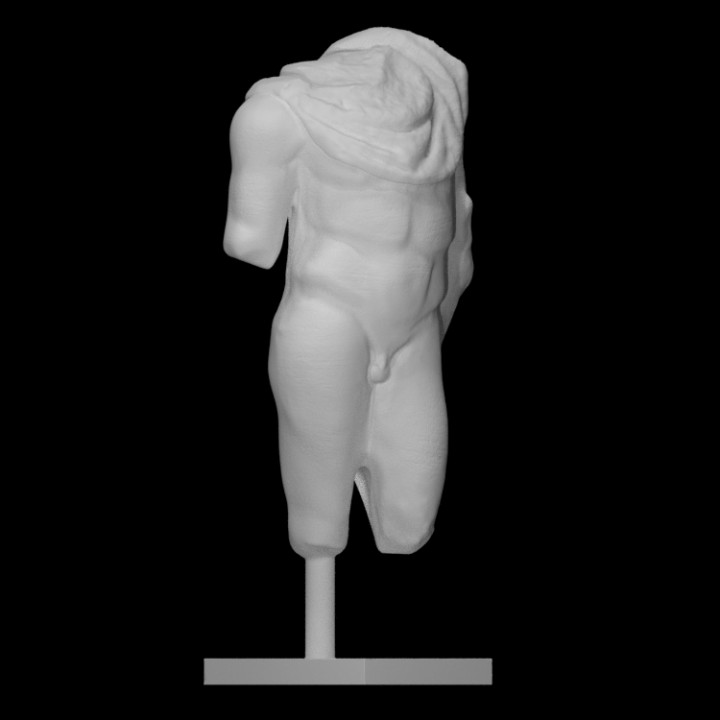 A Roman marble torso of Meleager