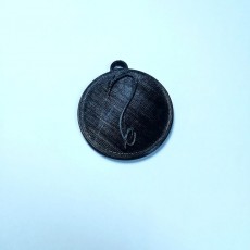 Picture of print of Steel Serpent Keyring