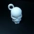 skull key chain print image