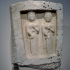 Votive relief with two goddesses image