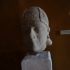 Head of male votary image