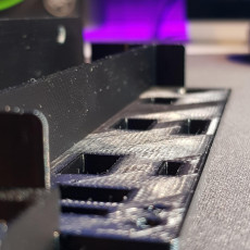 Picture of print of 3D printer tool rack