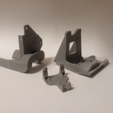 Picture of print of Titan Aero Mount + Fan Duct + Wire Relief for Geeetech A30 and A10