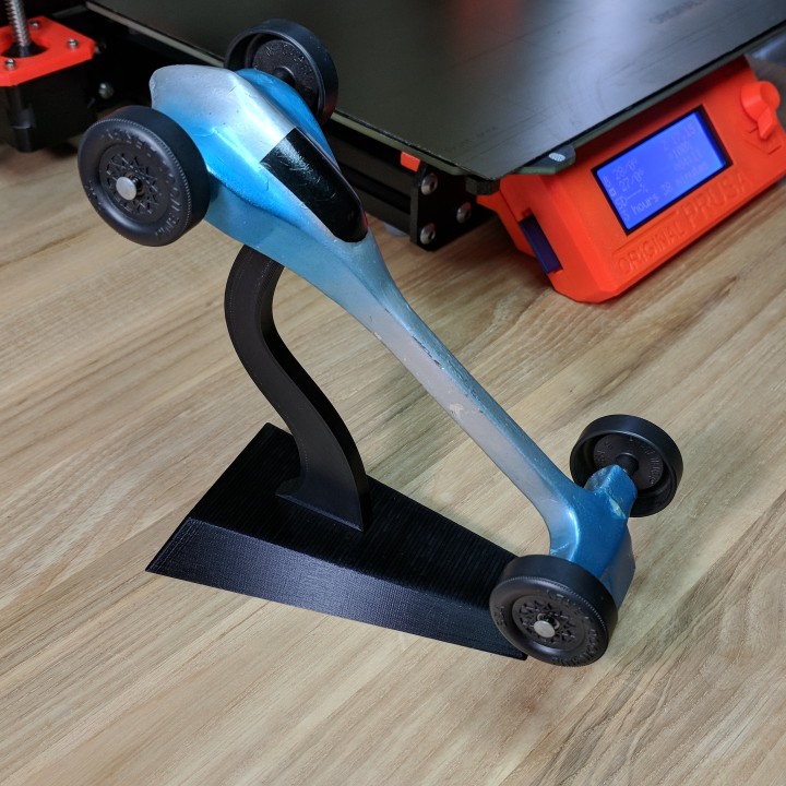 Pinewood Derby Car Stand