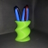 Twisted pencil holder image
