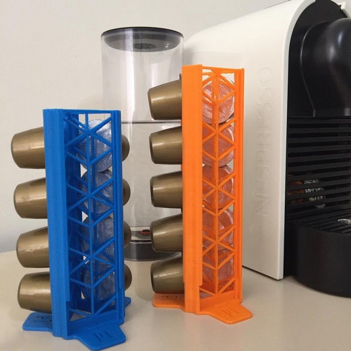 Fabrikant Logisk rynker 3D Printable P1 Coffee Capsule Holder by P1 Protótipos