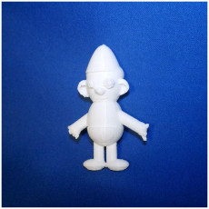 Picture of print of smurfs
