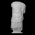 Fragmentary Cuirass statue of a Roman Emperor image